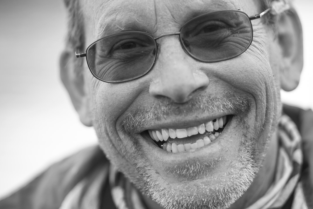 man smiling
