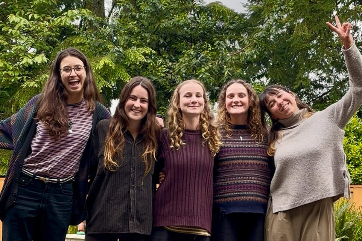 the all female time paddling the Inside Passage in 2025