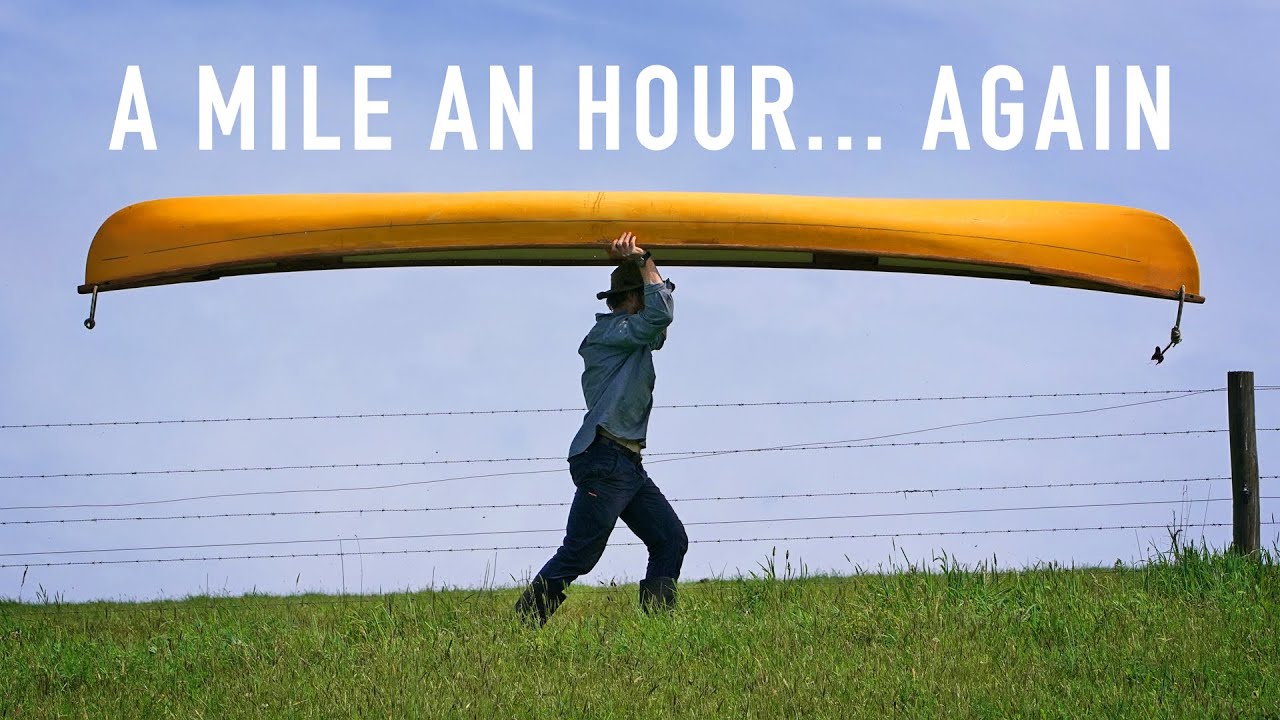 Running a marathon while renovating a canoe.
