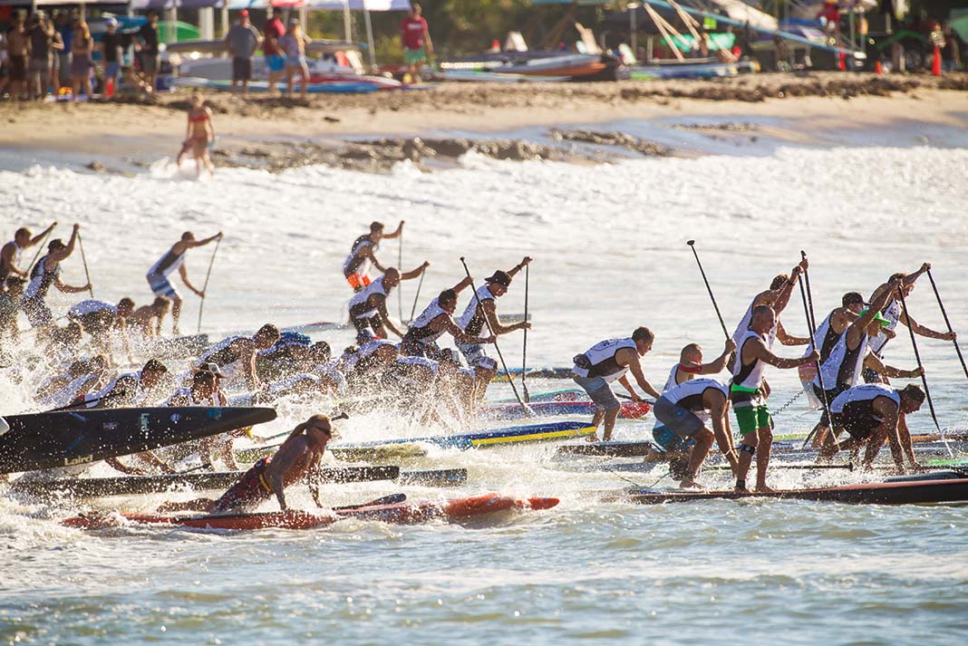 SUP yoda says, fast if you don’t care about being fast you can only be. Hrmmm. | Photo: Michael Yoshida