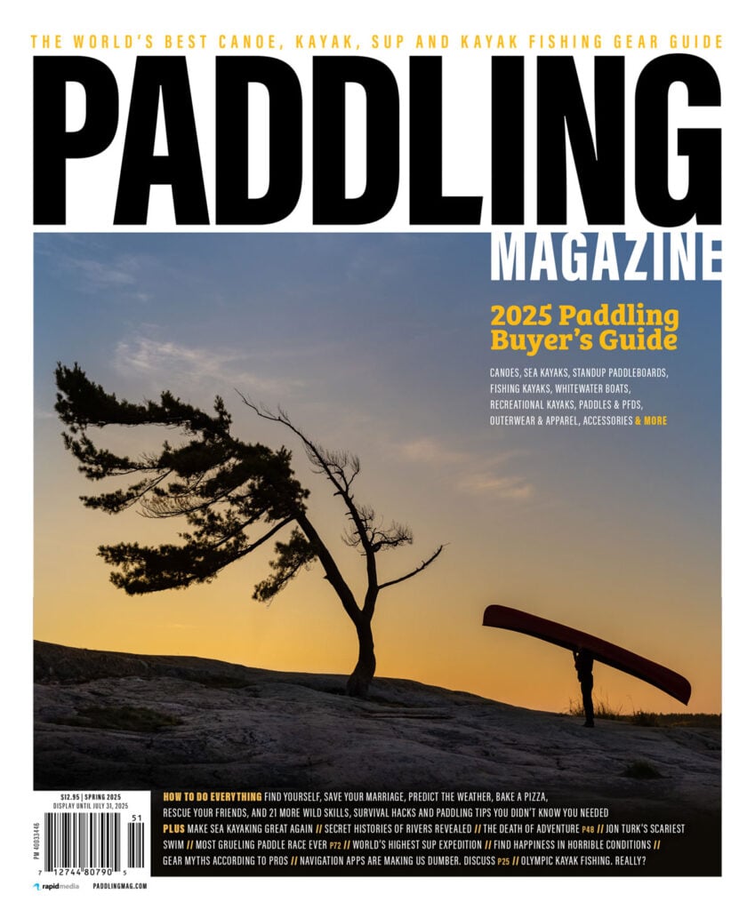 Cover of Issue 73 of Paddling Magazine
